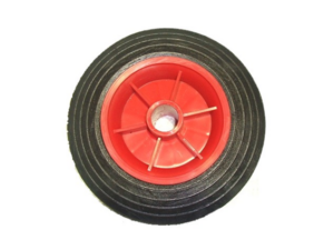Wheel Solid Tyre 200 x 50mm Plastic Bore - 25mm