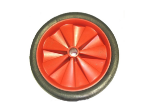 Wheel Solid Tyre 280 x 50mm Plastic Bore - 25mm