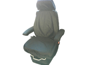 Seat Cover Tailored High Back Tractor/Plant Black